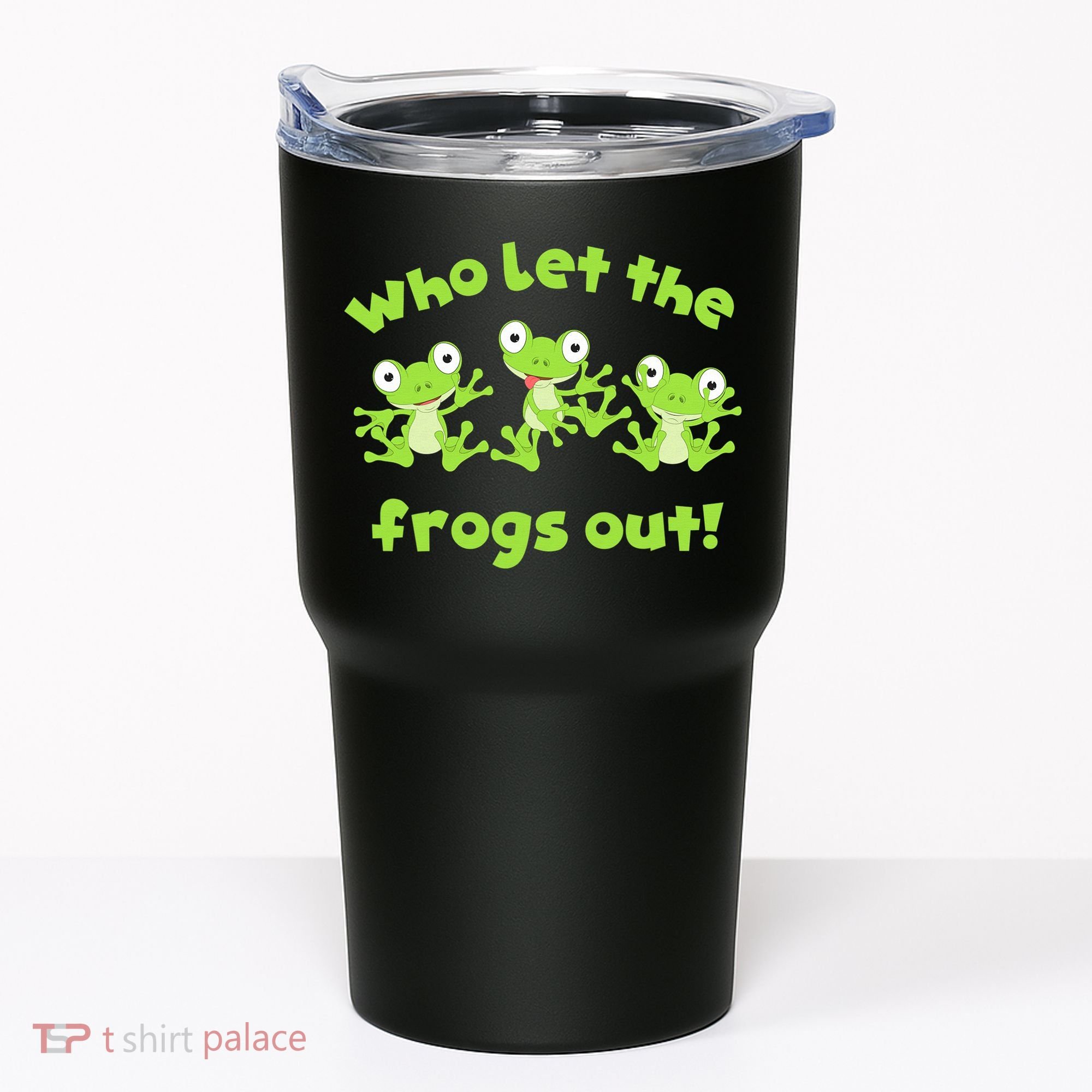 Passover Who Let The Frogs Out Funny Jewish Matzah Tumbler