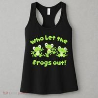 Passover Who Let The Frogs Out Funny Jewish Matzah Women's Tank Top thumb 3