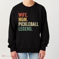 Pickleball Wife Mom Legend Mothers Day Women's Sweatshirt thumb 0