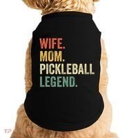 Pickleball Wife Mom Legend Mothers Day Doggie Tank thumb 0