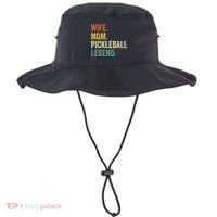 Pickleball Wife Mom Legend Mothers Day Bucket Hat thumb 0