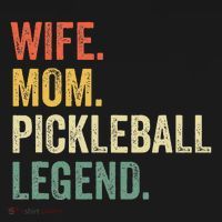 Pickleball Wife Mom Legend Mothers Day Women's Hoodie thumb 2