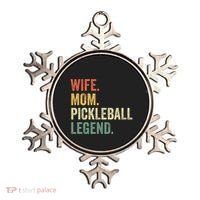 Pickleball Wife Mom Legend Mothers Day Ornament thumb 0