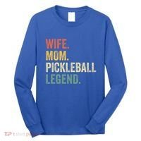 Pickleball Wife Mom Legend Mothers Day Long Sleeve Shirt thumb 0