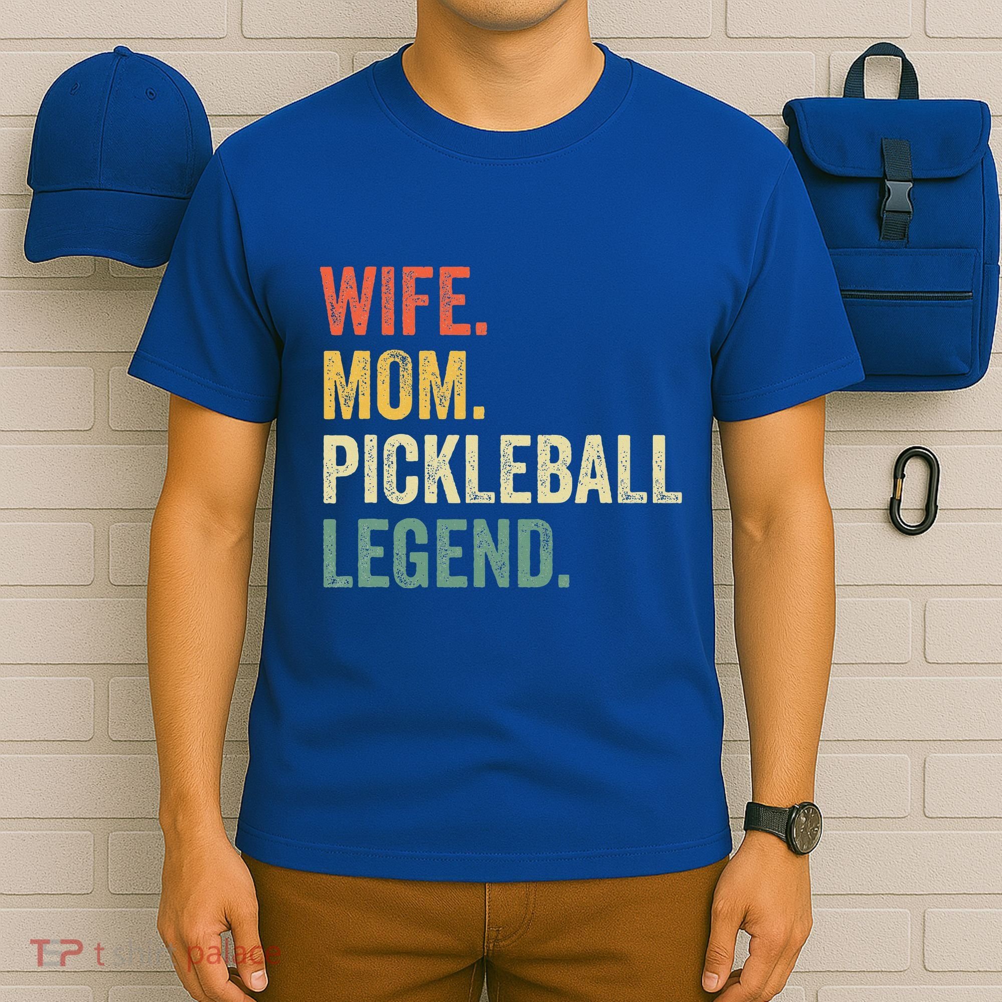 Pickleball Wife Mom Legend Mothers Day T-Shirt