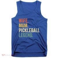 Pickleball Wife Mom Legend Mothers Day Tank Top thumb 0