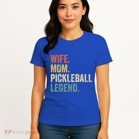 Pickleball Wife Mom Legend Mothers Day Women's T-Shirt thumb 4