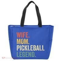 Pickleball Wife Mom Legend Mothers Day Tote Bag thumb 0