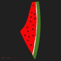 Palestine Watermelon Map Women's Sweatshirt thumb 2