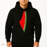 Palestine Watermelon Map Hoodie thumb 2