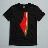 Palestine Watermelon Map T-Shirt thumb 5