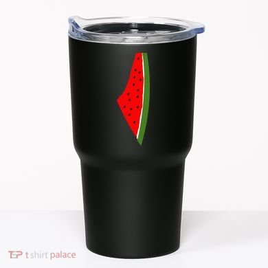 Palestine Watermelon Map Tumbler