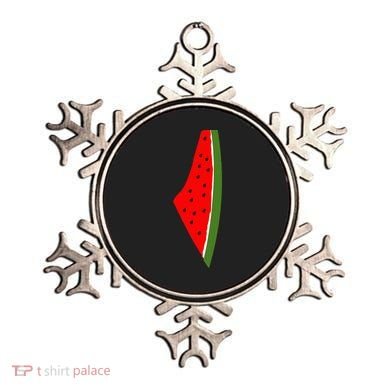 Palestine Watermelon Map Ornament