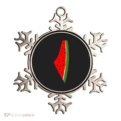 Palestine Watermelon Map Ornament