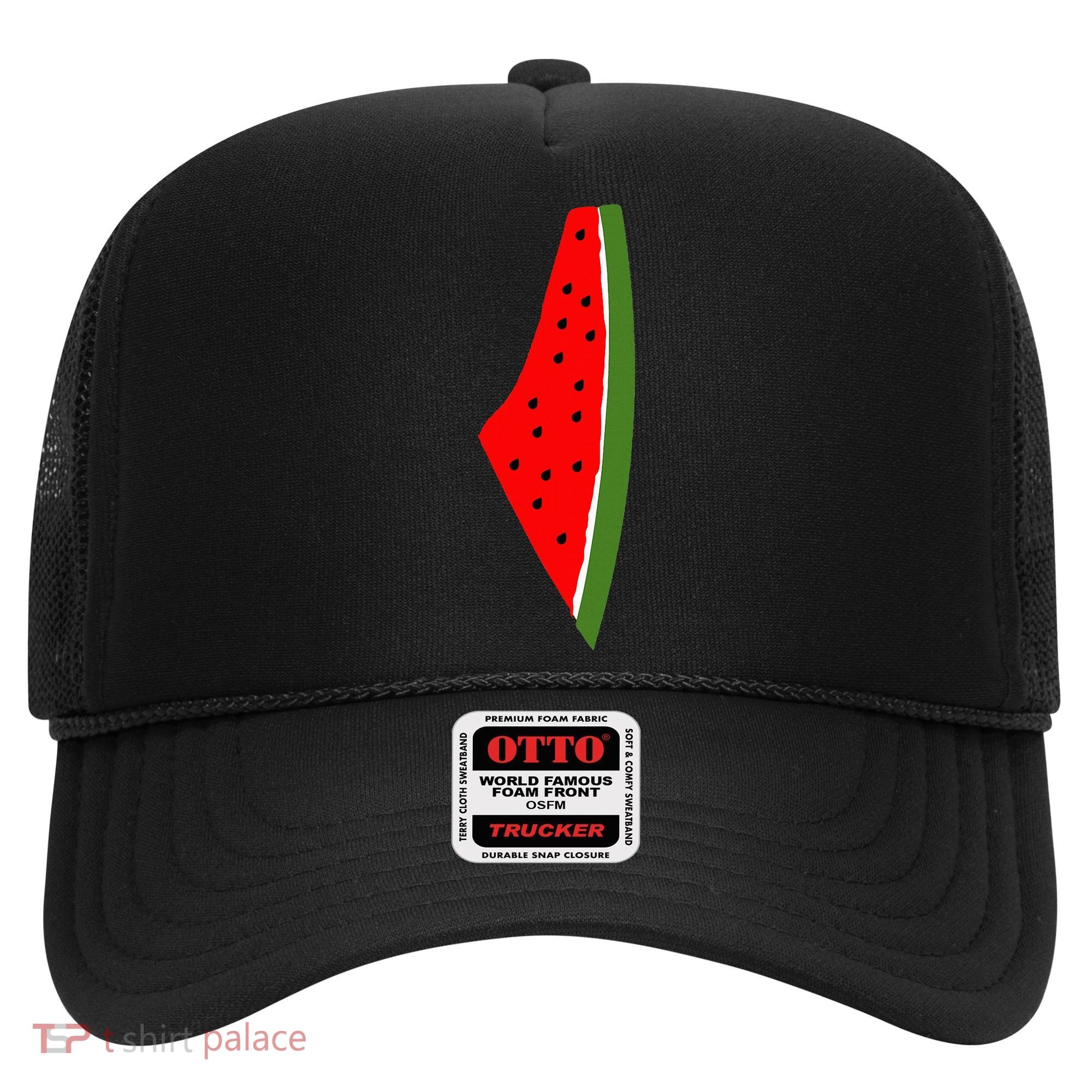 Palestine Watermelon Map Hat