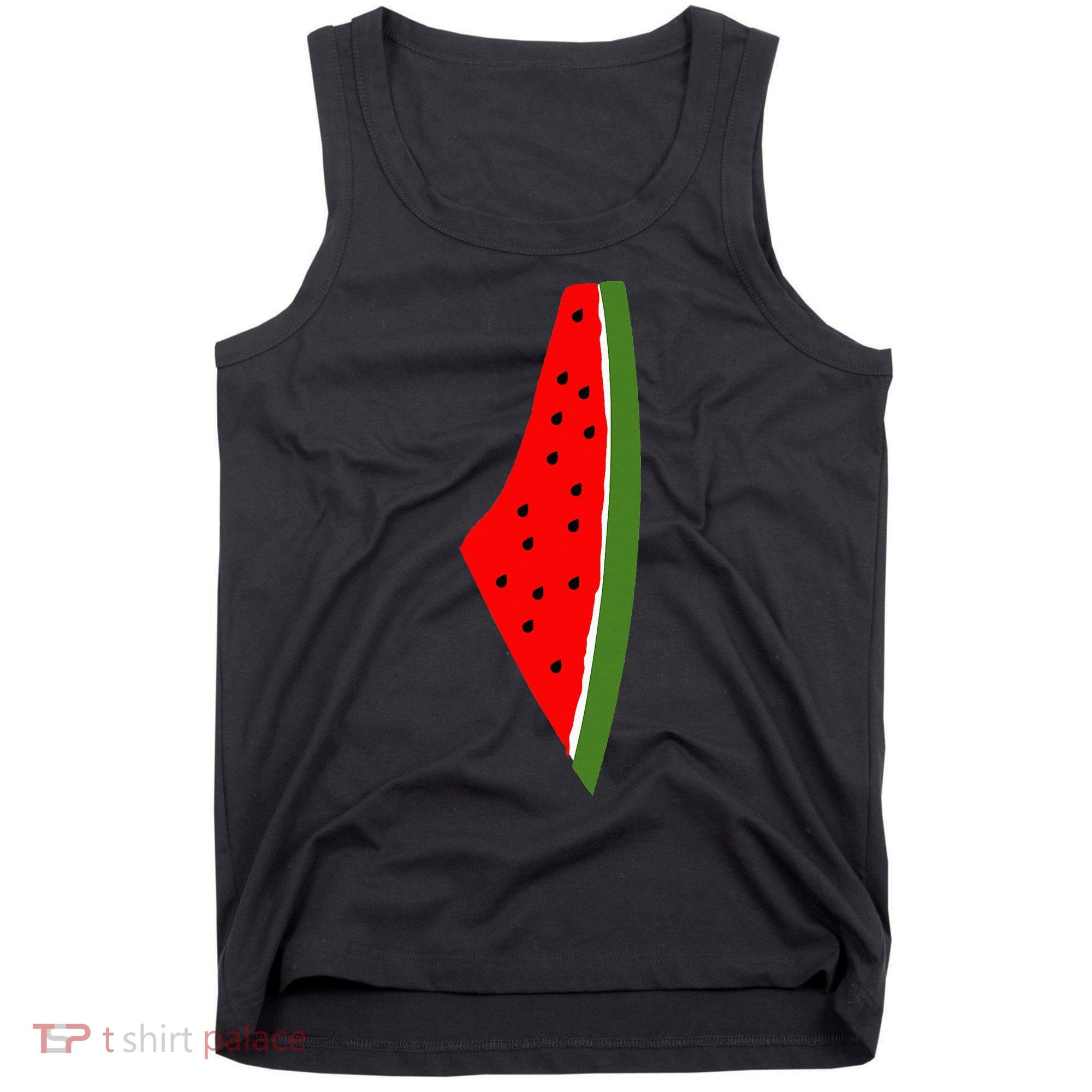 Palestine Watermelon Map Tank Top