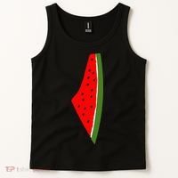 Palestine Watermelon Map Tank Top thumb 2