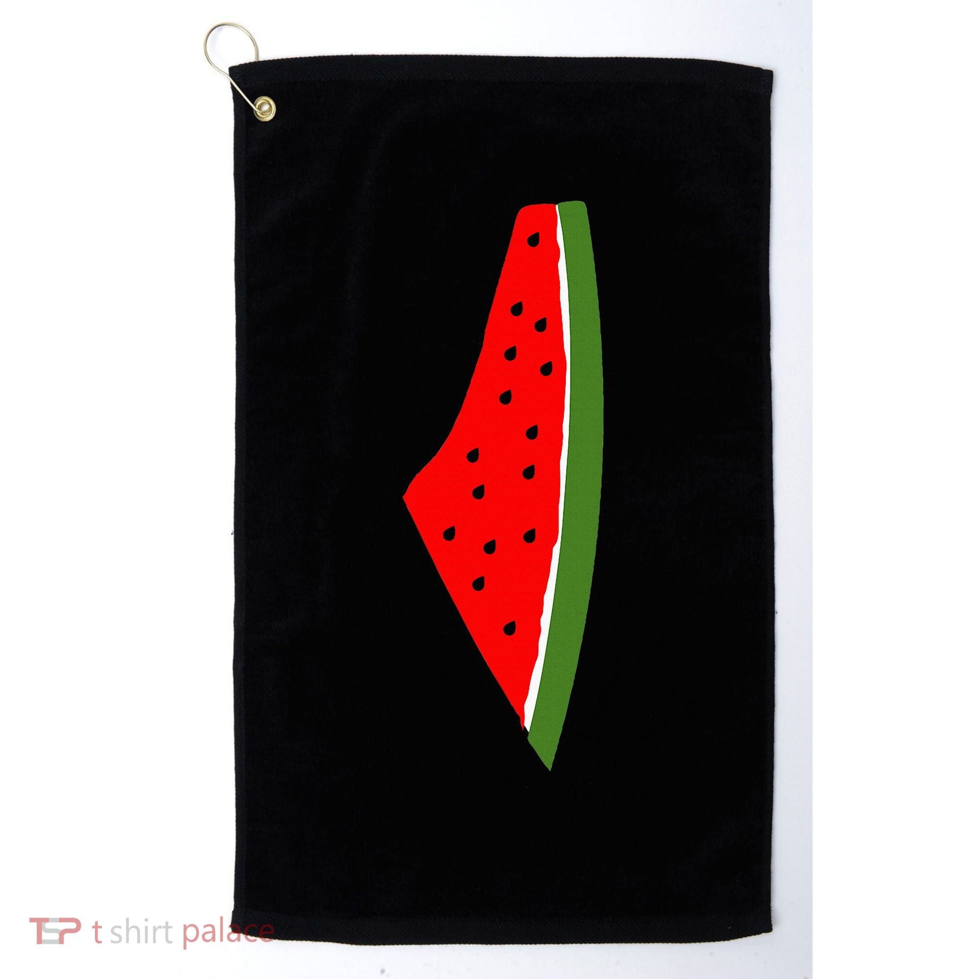 Palestine Watermelon Map Golf Towel