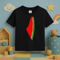 Palestine Watermelon Map Toddler T-Shirt thumb 3