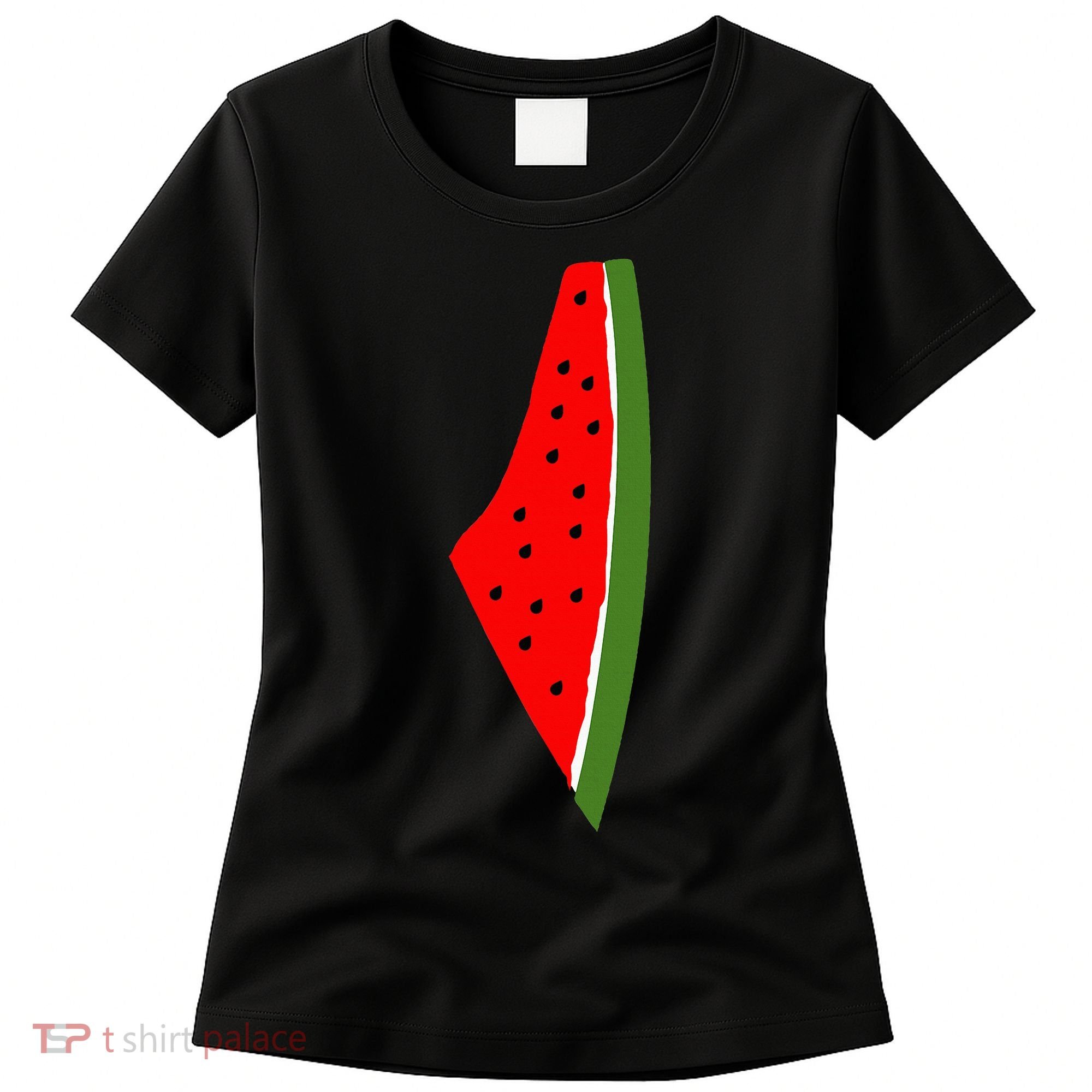 Palestine Watermelon Map Women's T-Shirt