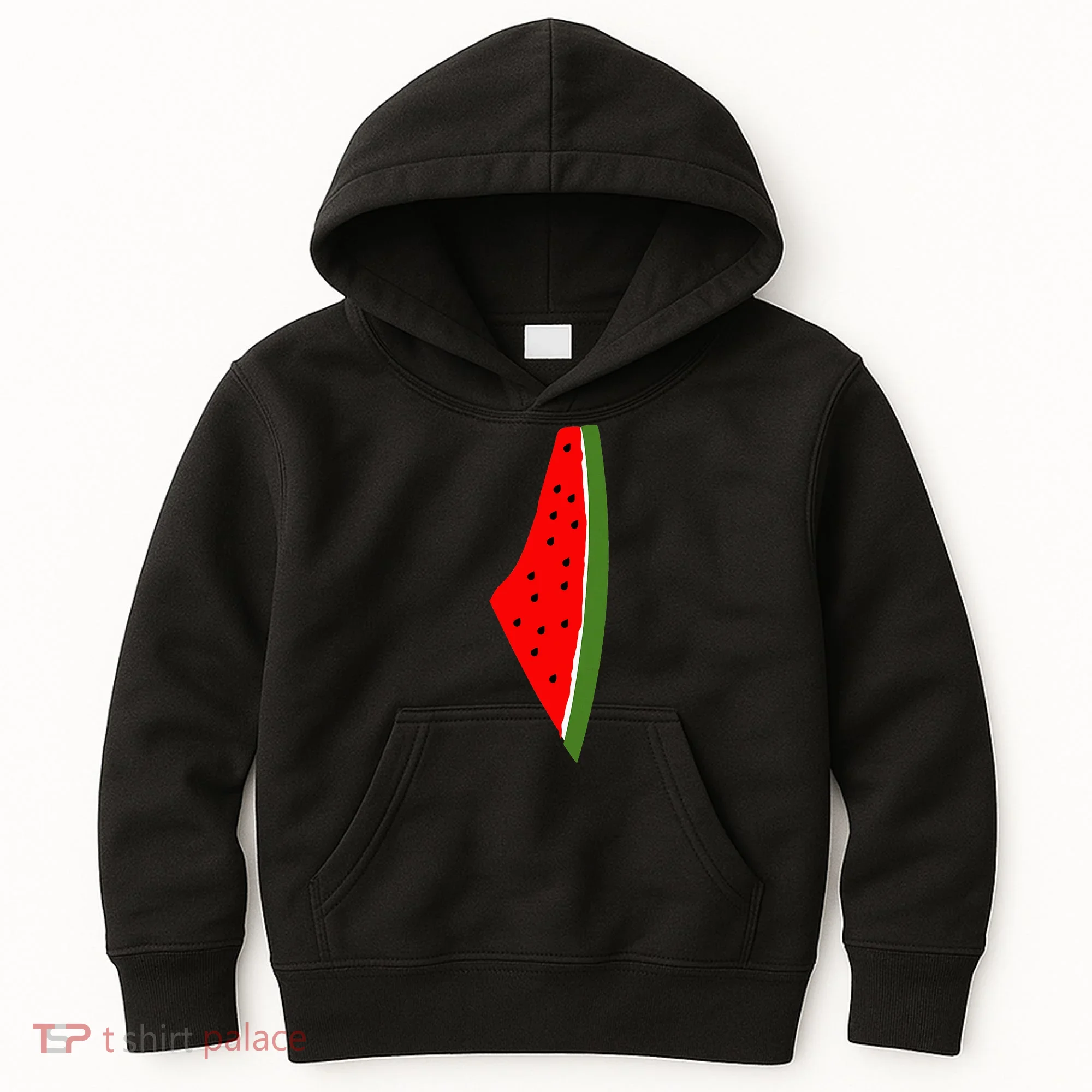 Palestine Watermelon Map Kids Hoodie