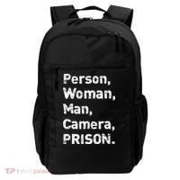 Person, Woman, Man, Camera, PRISON Backpack thumb 0