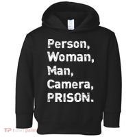 Person, Woman, Man, Camera, PRISON Toddler Hoodie thumb 0
