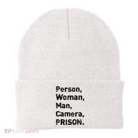 Person, Woman, Man, Camera, PRISON Beanie thumb 0