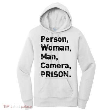 Person, Woman, Man, Camera, PRISON Women's Hoodie