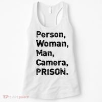 Person, Woman, Man, Camera, PRISON Women's Tank Top thumb 0