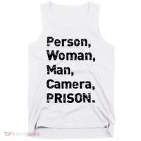 Person, Woman, Man, Camera, PRISON Tank Top thumb 0