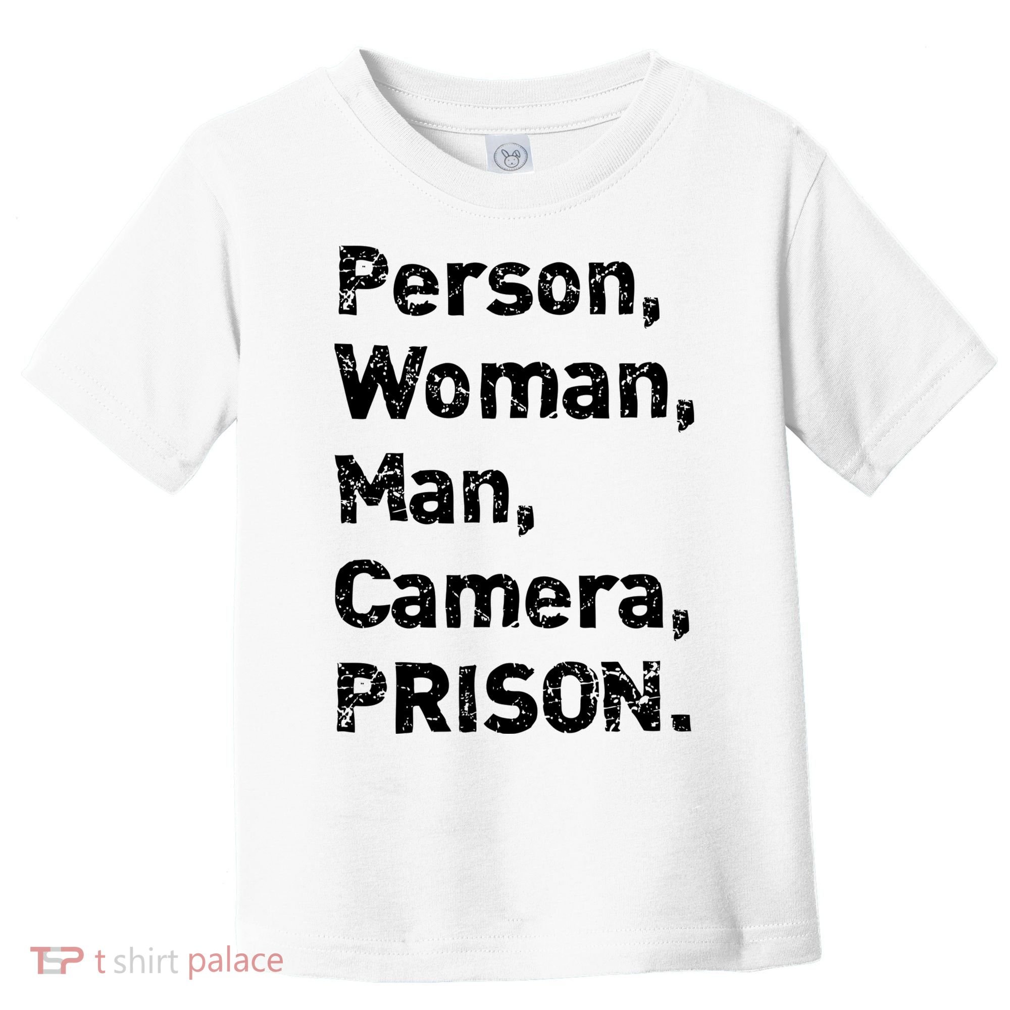Person, Woman, Man, Camera, PRISON Toddler T-Shirt