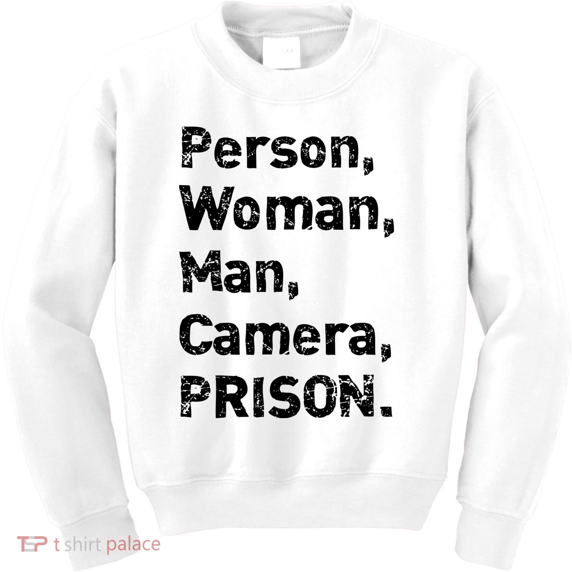 Person, Woman, Man, Camera, PRISON Kids Sweatshirt