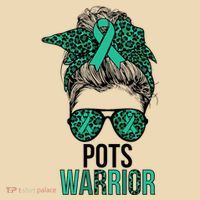 Pots Warrior Messy Bun Pots Awareness Day Pots Fighter Tote Bag thumb 4