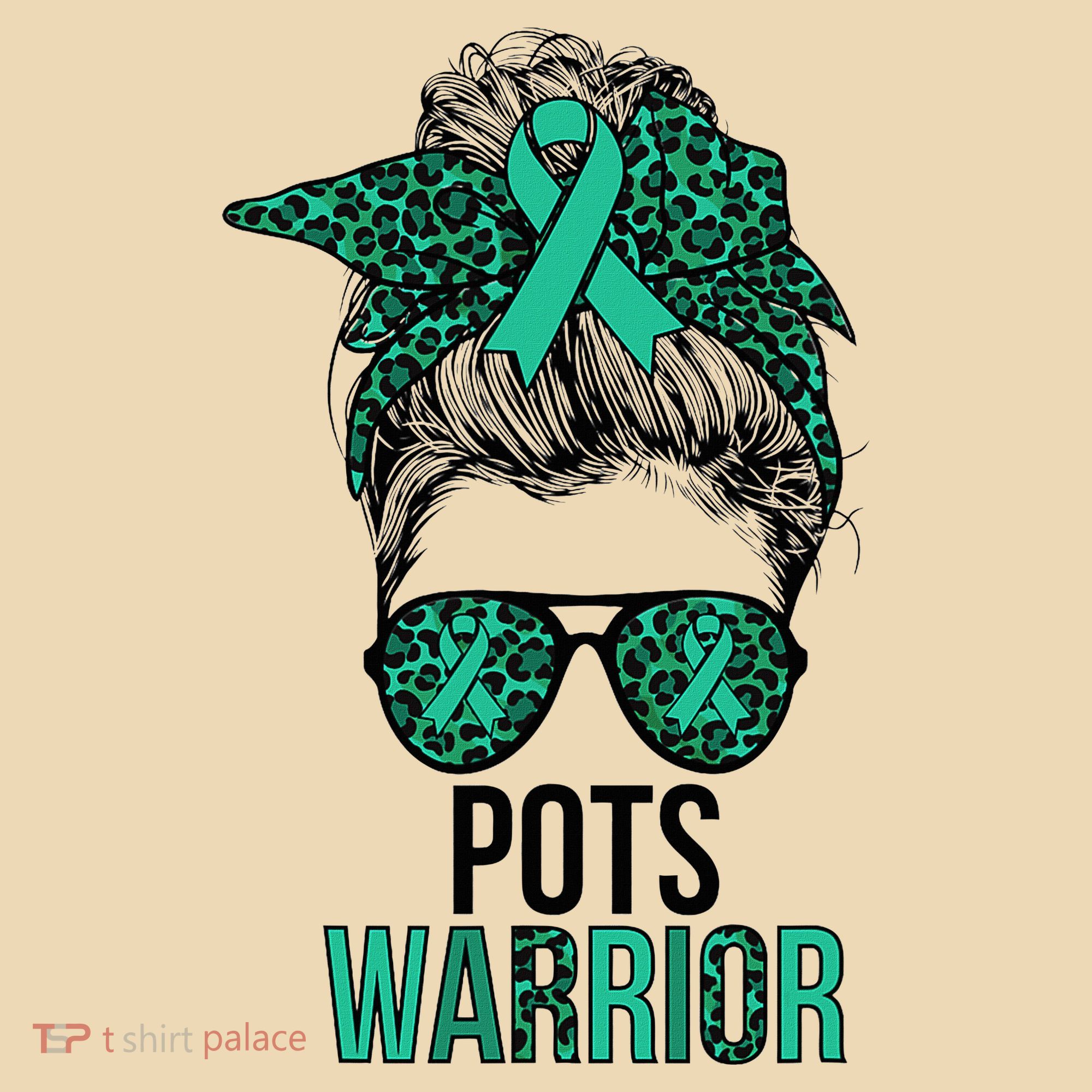 Pots Warrior Messy Bun Pots Awareness Day Pots Fighter Tote Bag