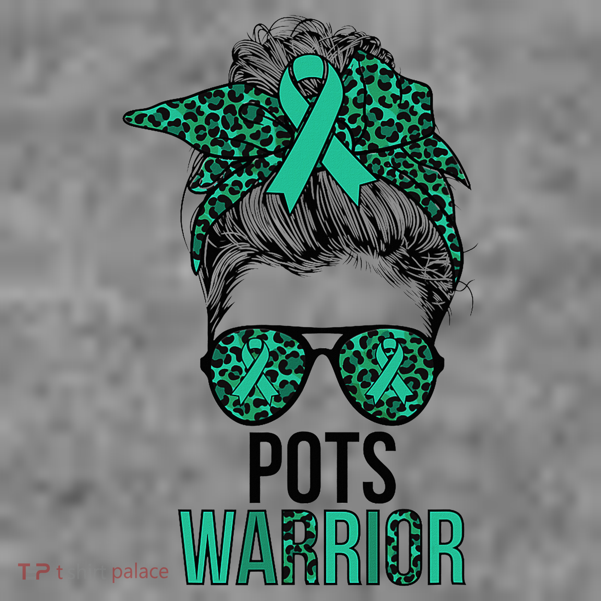 Pots Warrior Messy Bun Pots Awareness Day Pots Fighter Toddler Hoodie