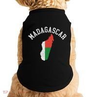 Patriotic Women Madagascar Flag Map Distressed Doggie Tank thumb 0