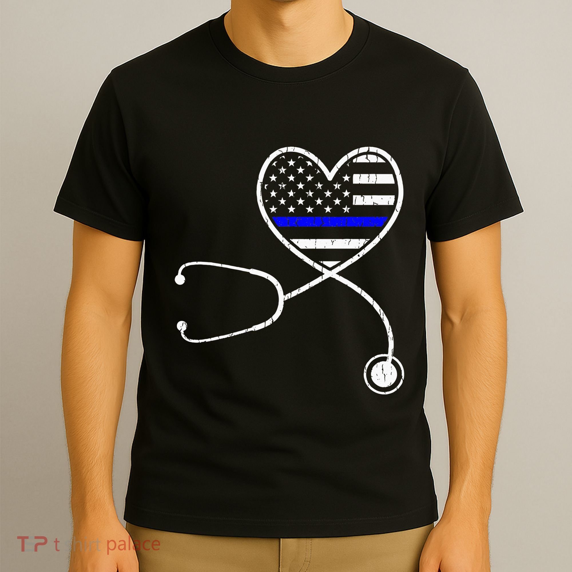 Police Wife Nurse Life Funny Police Officer T-Shirt