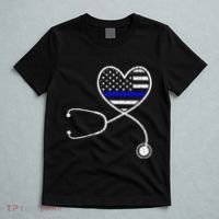 Police Wife Nurse Life Funny Police Officer T-Shirt thumb 5