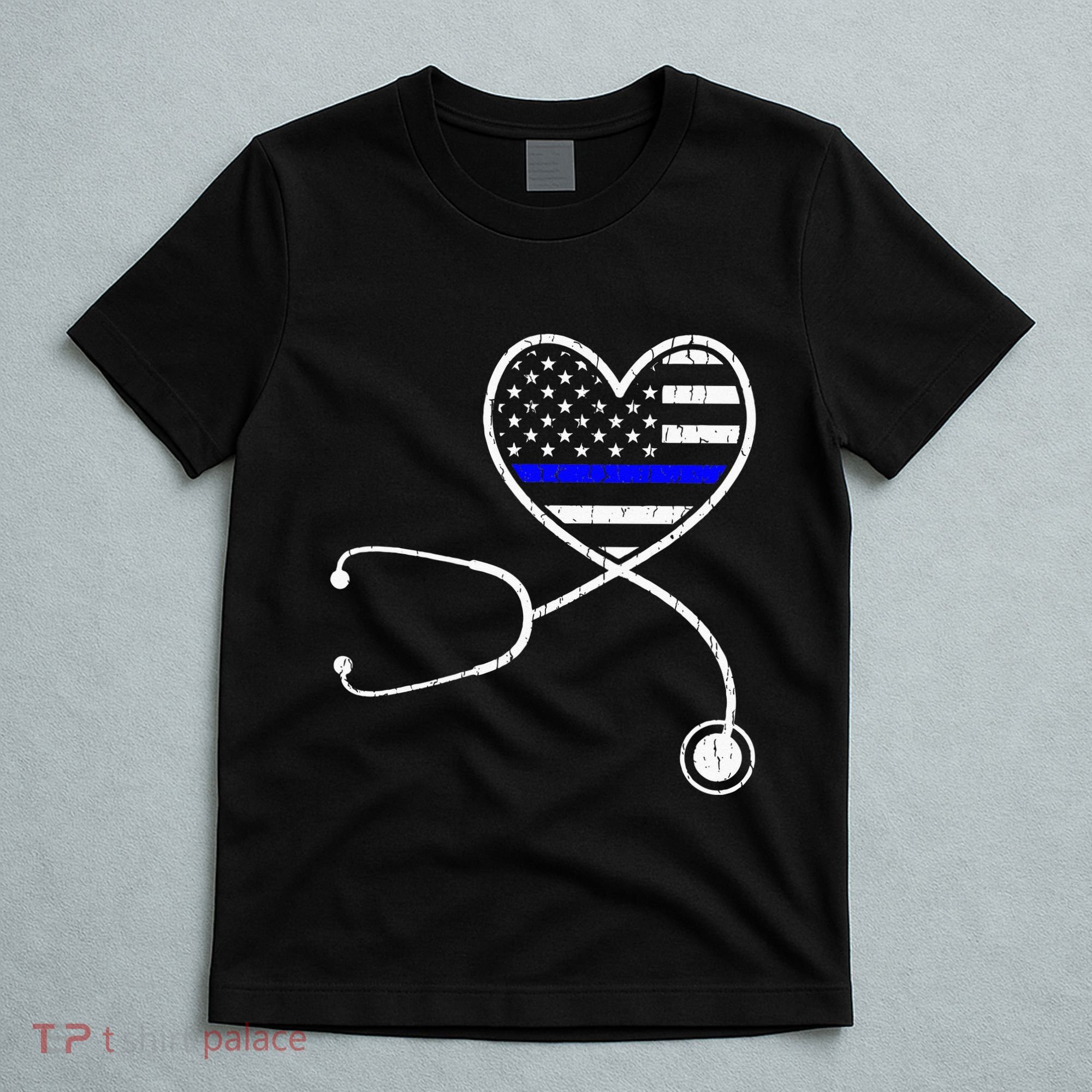 Police Wife Nurse Life Funny Police Officer T-Shirt