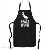 Peace Was Never An Option  Goose Meme  Apron thumb 0