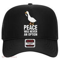 Peace Was Never An Option  Goose Meme  Hat thumb 0