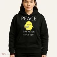 Peace Was Never An Option Duck With Knife Duck With Knife Hoodie thumb 5