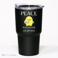 Peace Was Never An Option Duck With Knife Duck With Knife Tumbler thumb 0