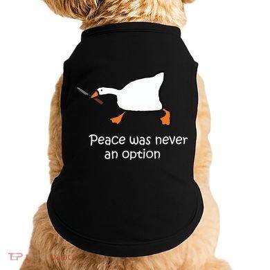 Peace Was Never An Option Murder Duck Doggie Tank