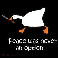 Peace Was Never An Option Murder Duck Doggie Tank thumb 4