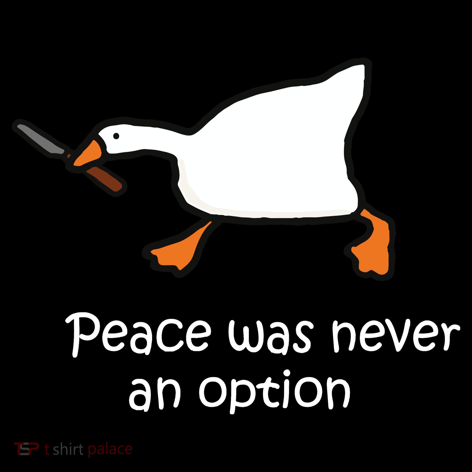 Peace Was Never An Option Murder Duck Doggie Tank