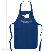 Peace Was Never An Option Murder Duck Apron thumb 0