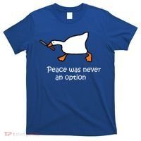 Peace Was Never An Option Murder Duck T-Shirt thumb 0