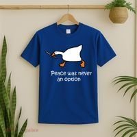 Peace Was Never An Option Murder Duck T-Shirt thumb 2